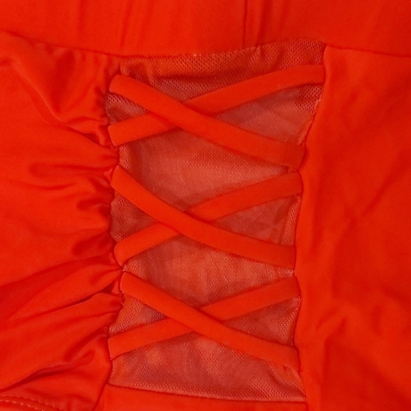 Vibrant Red Women's Bikini Set - Picture 3 of 4